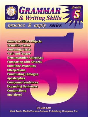 cover image of Grammar & Writing Skills, Grade 5